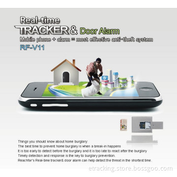 2014 Newest GPS Tracker RF-V11, Door Alarm with Effective Anti-Theft System